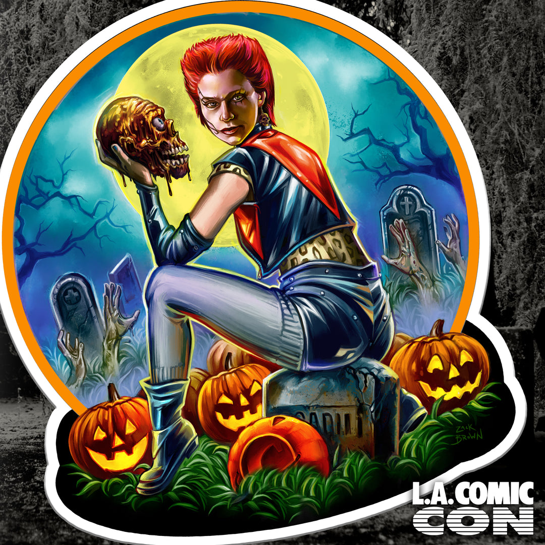 Trash Pumpkin Patch Sticker