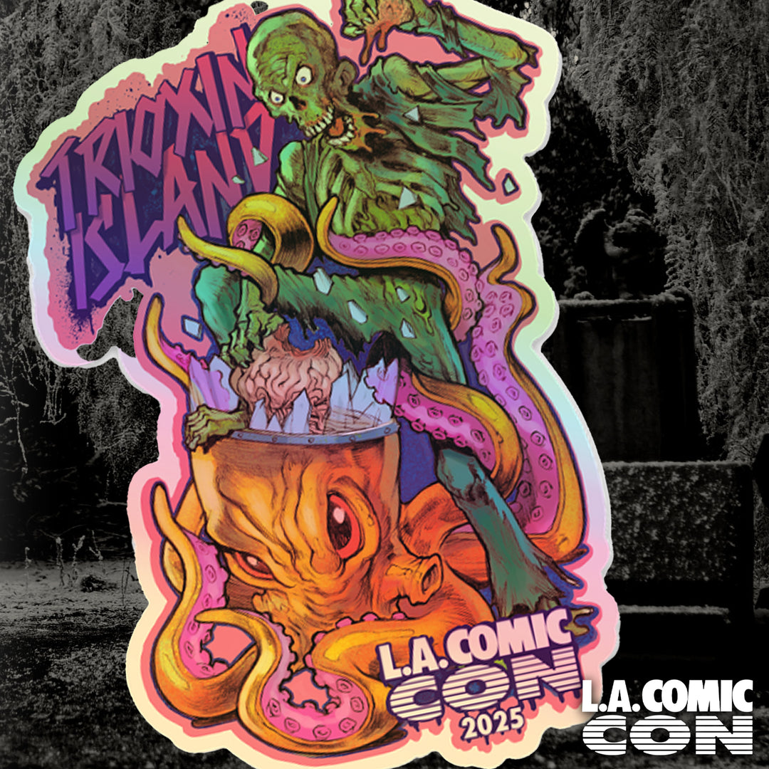 Trioxin Island Sticker