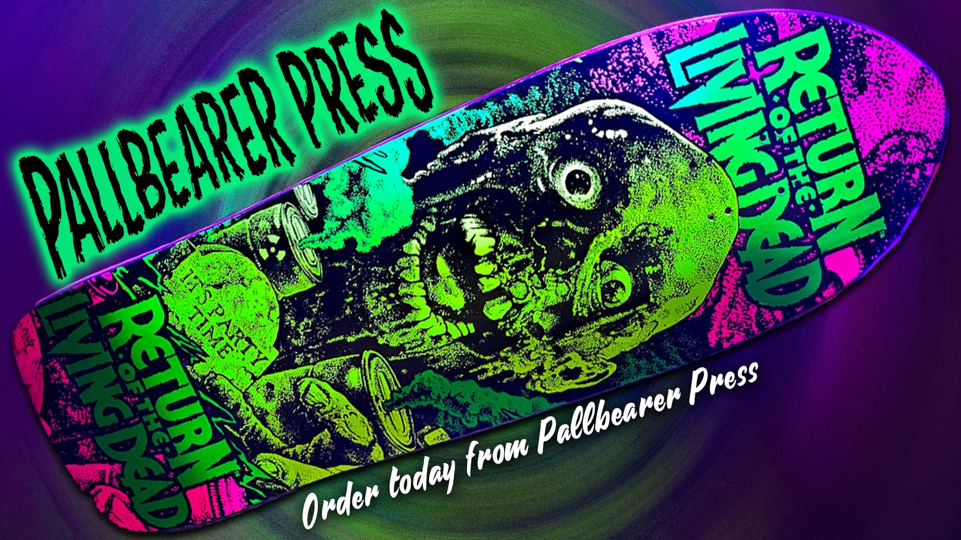 Pallbearer Press Releases Special Edition Tarman Skate Deck
