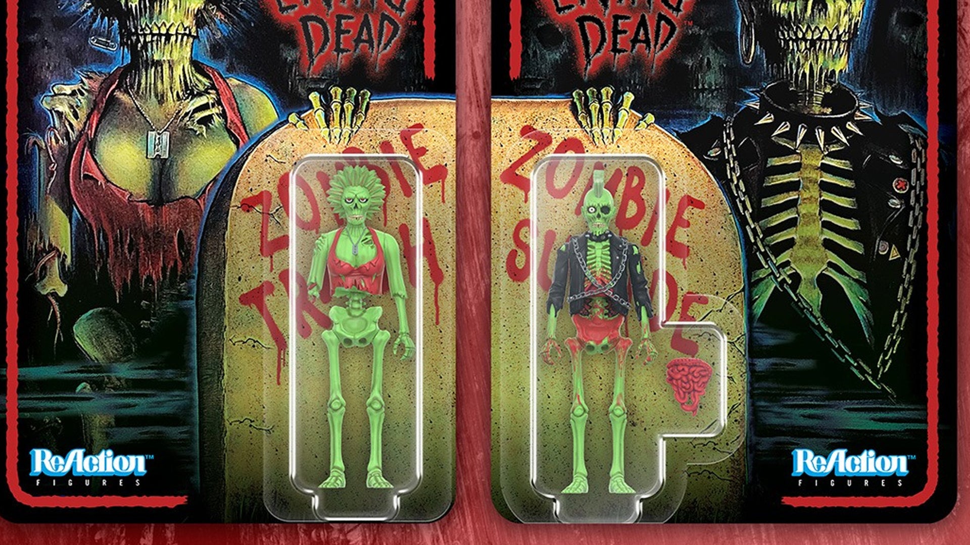 Super7 adds Return of the Living Dead to their ReAction Figures Line-up!