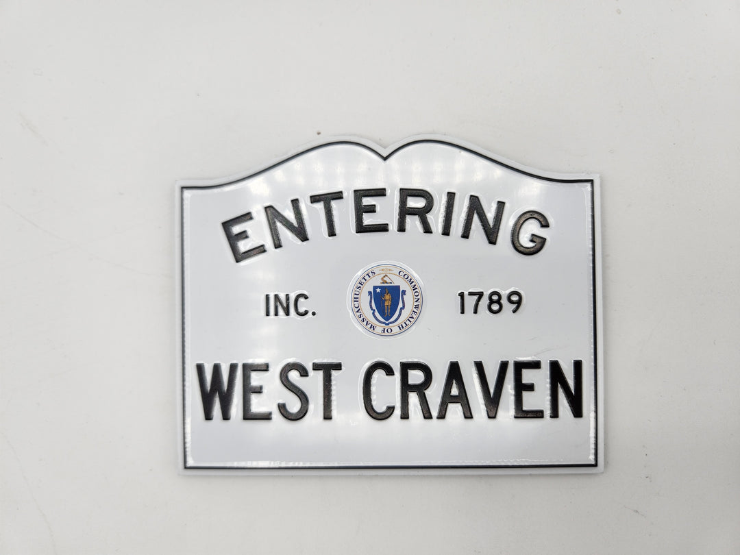 West Craven County Line Sign Magnet WHOLESALE (As low as $4 per unit)