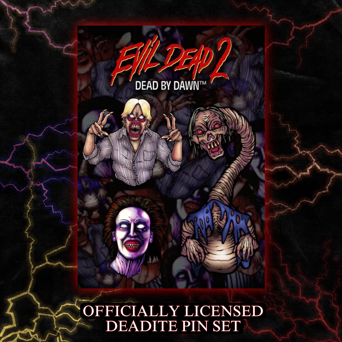 EVIL DEAD 2 - Deadite Pin Set from Creature Cosmetics – Return of the ...
