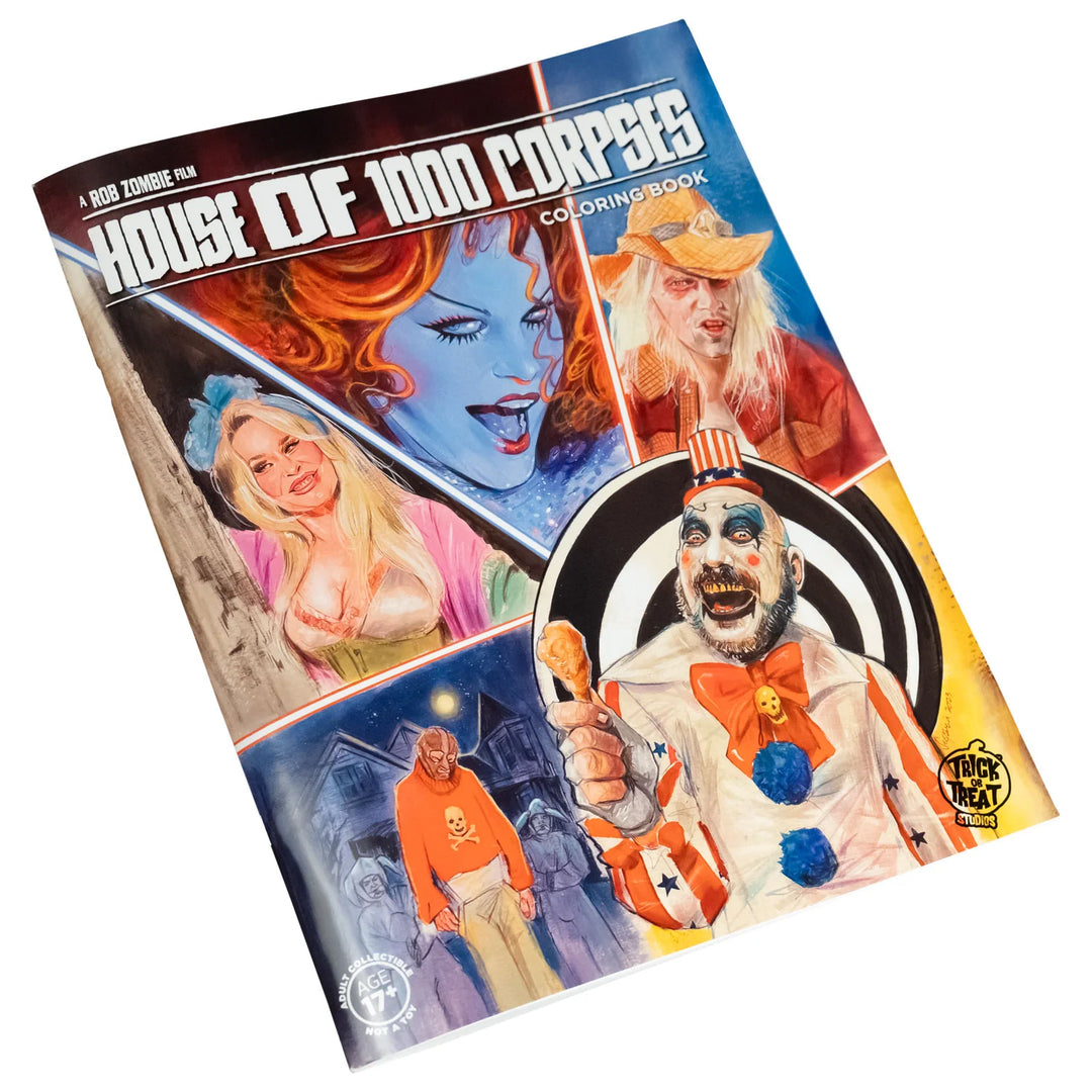 House of 1000 Corpses Coloring Book from Trick or Treat Studios