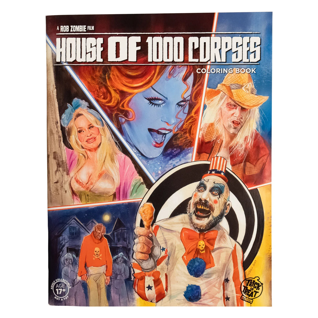 House of 1000 Corpses Coloring Book from Trick or Treat Studios
