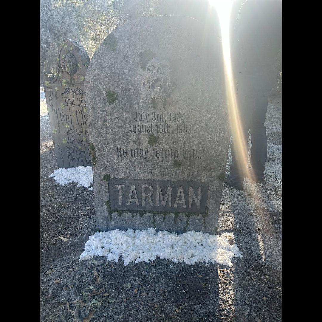 OFFICIAL SET PIECE - Screen Used Tarman Gravestone