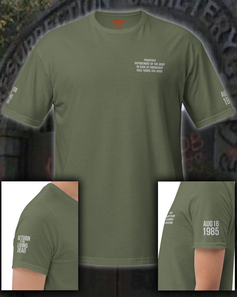Trioxin Barrel Embroidered Tee - 40th Anniversary Collection – Return ...