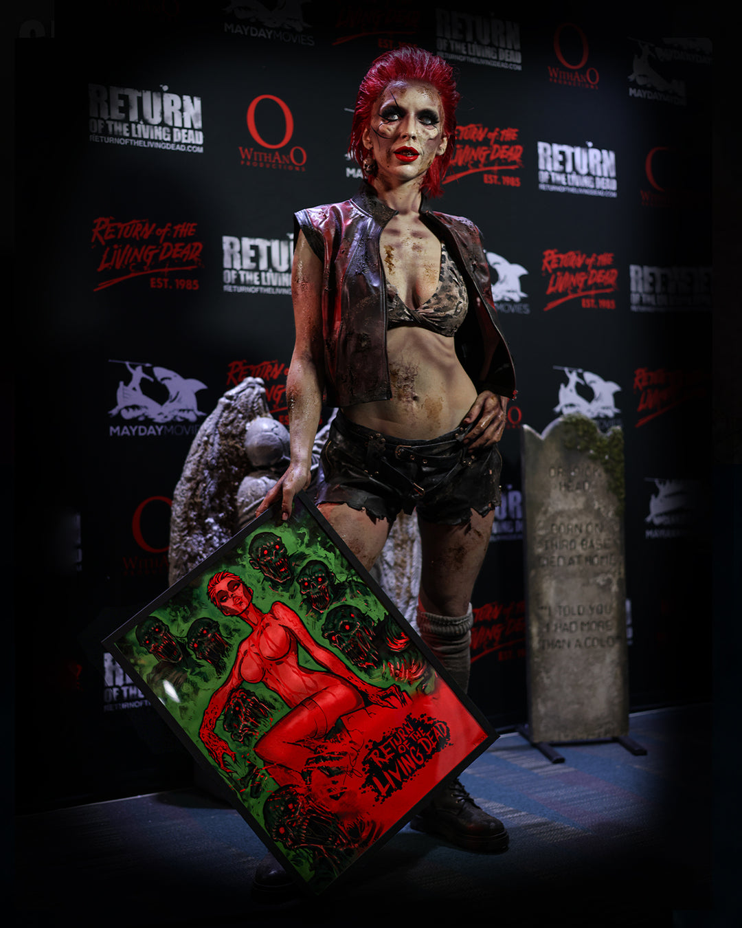 Trash Reigns in Hell by GODMACHINE - Exclusive Hand Numbered Comic Con Poster
