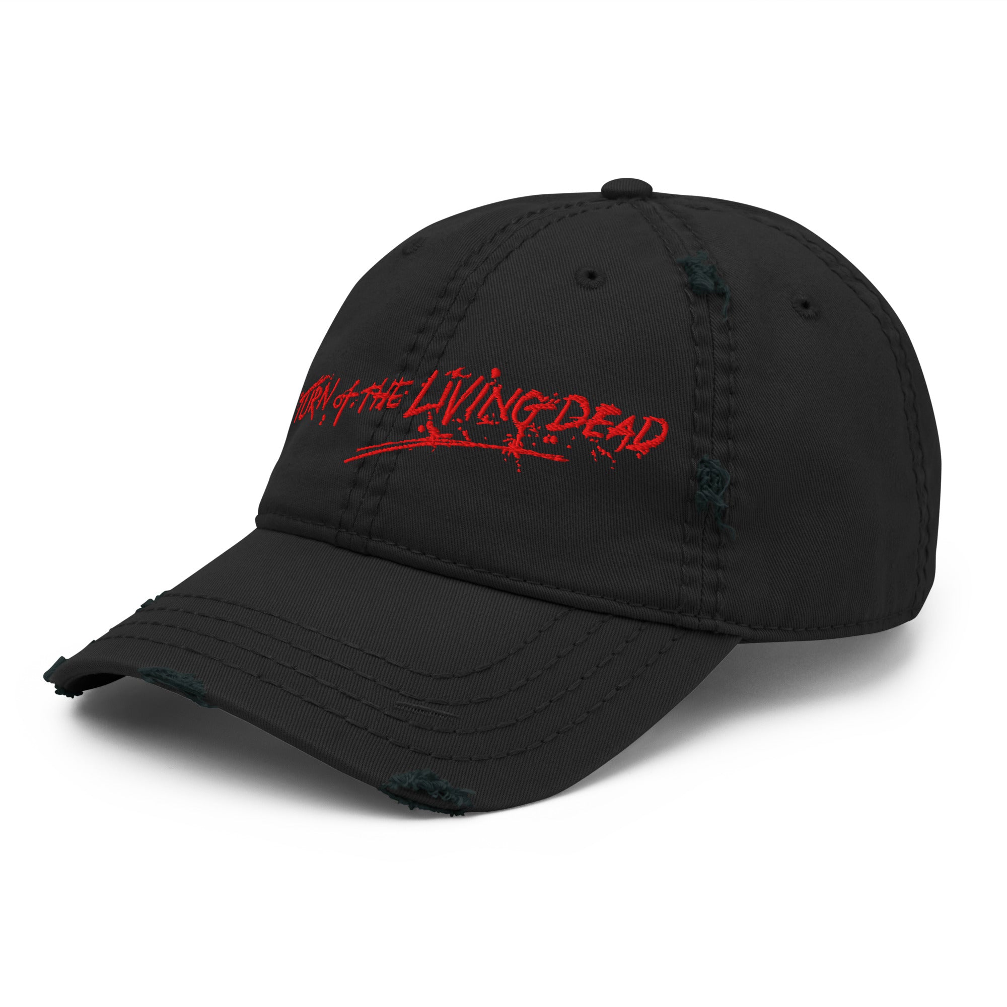 [teket] / ☆ 25SS Away Cap / Black Vintage Style Distressed Return of the Living Dead Hat EST
