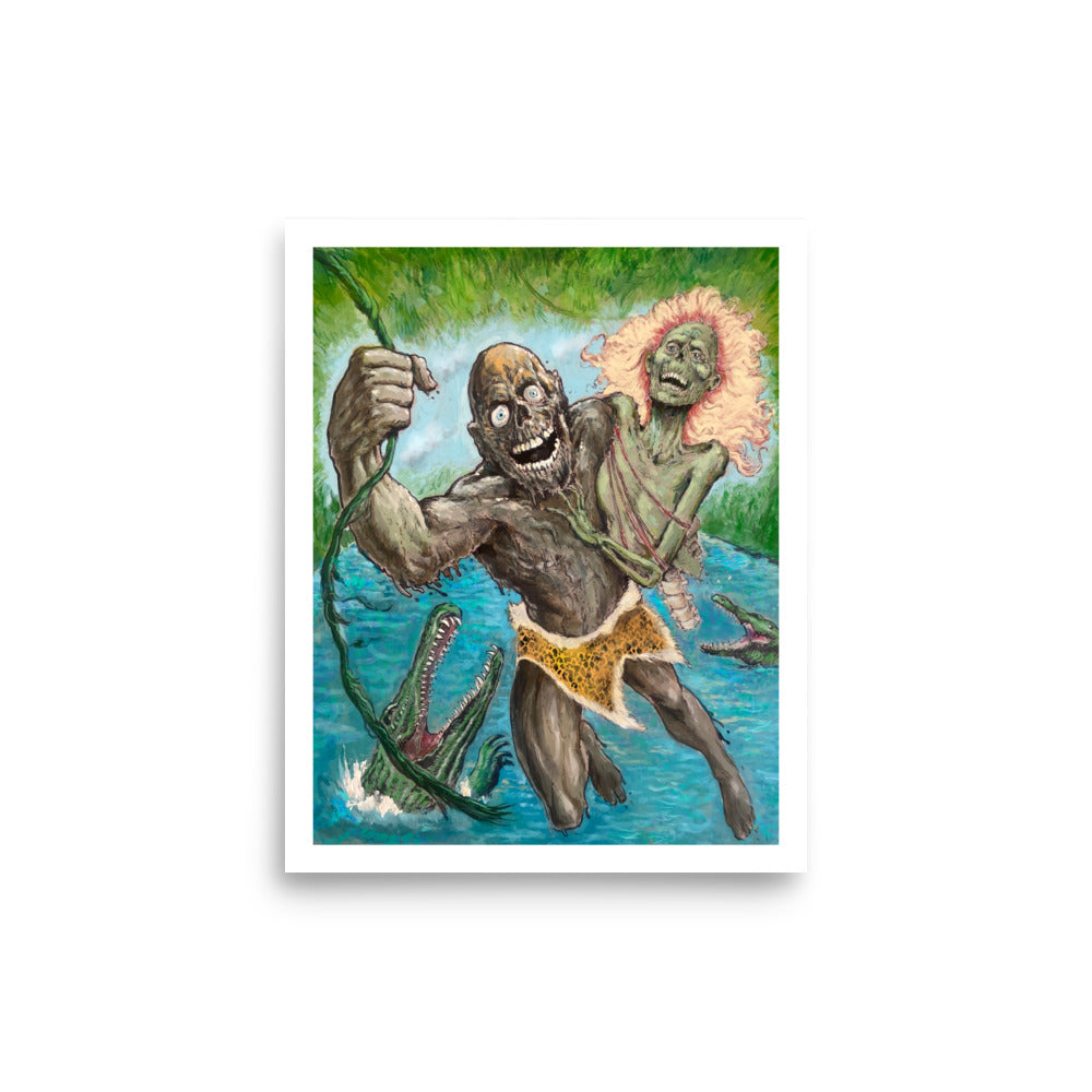 Tarman of the Jungle 8x10 Matte Poster