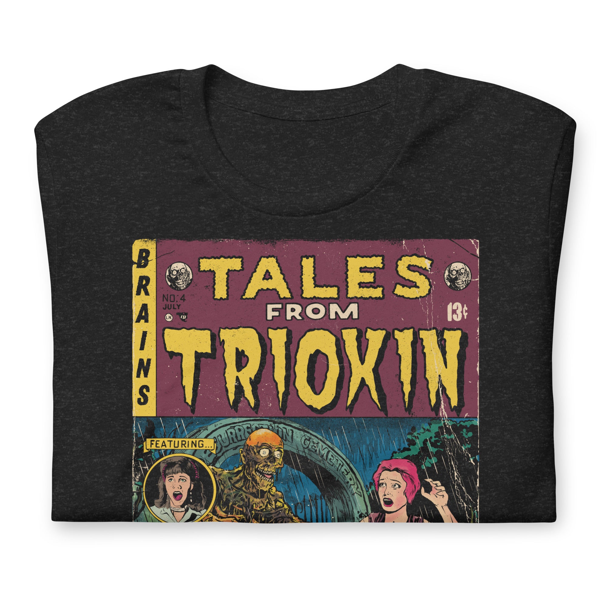 T-shirt The Return Of The Living Dead - Impression 3D Manches Courtes - Taille Régulière - Neuf Avec étiquettes